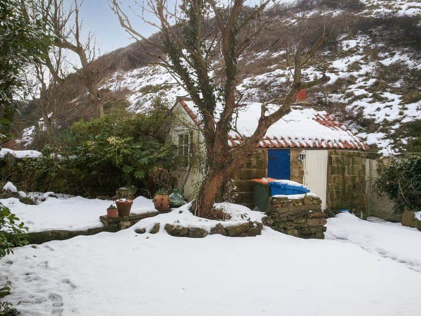 Garden | Cliff Cottage, Staithes near Whitby