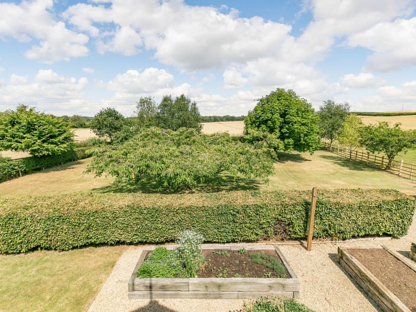 View of garden and fields beyond  | The Hemmels, Brinkhill