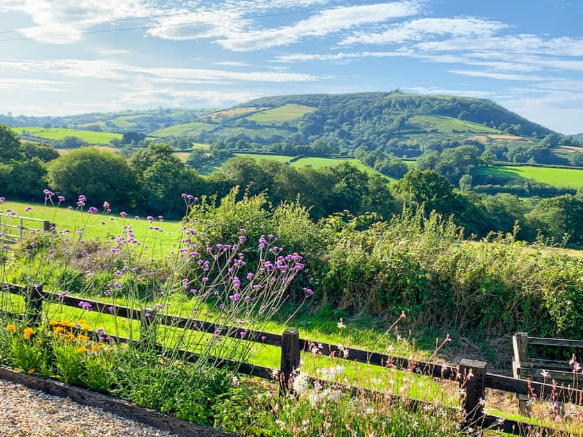 Enjoy the views of the surrounding unspoilt countryside | Dairy Cottage - Carmarthen Cottages, Cwmdu, Near Llandeilo