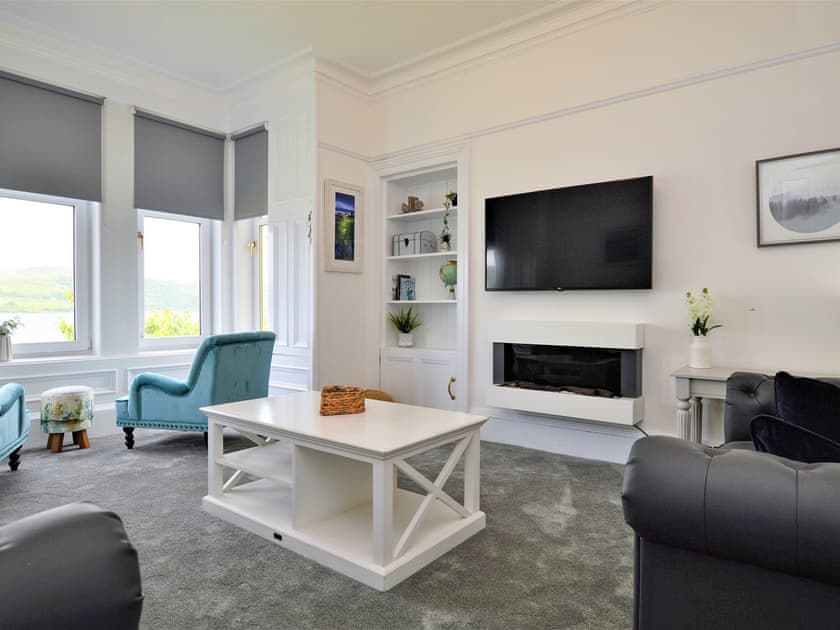 Living room | Findhorn Upper Apartment, Kames