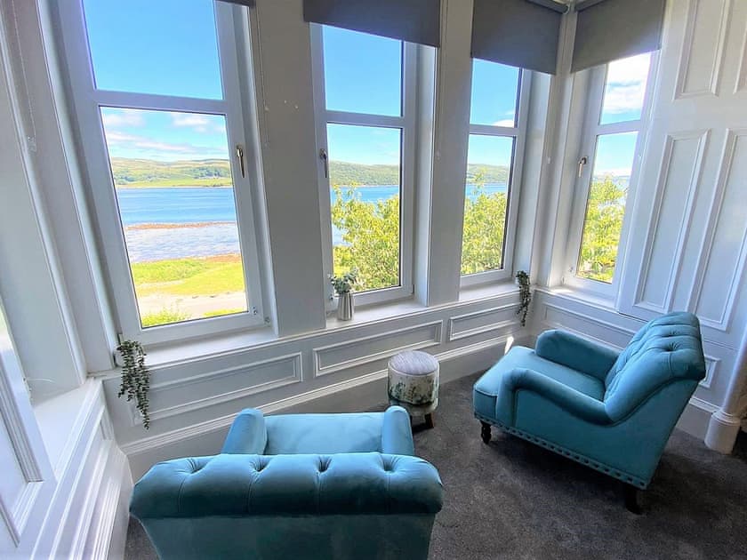 Living room | Findhorn Upper Apartment, Kames