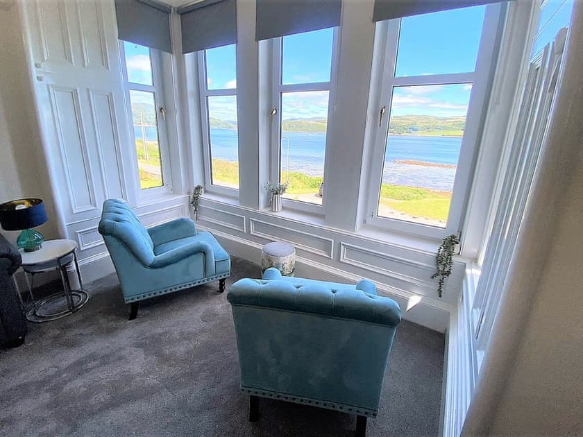 Living room | Findhorn Upper Apartment, Kames
