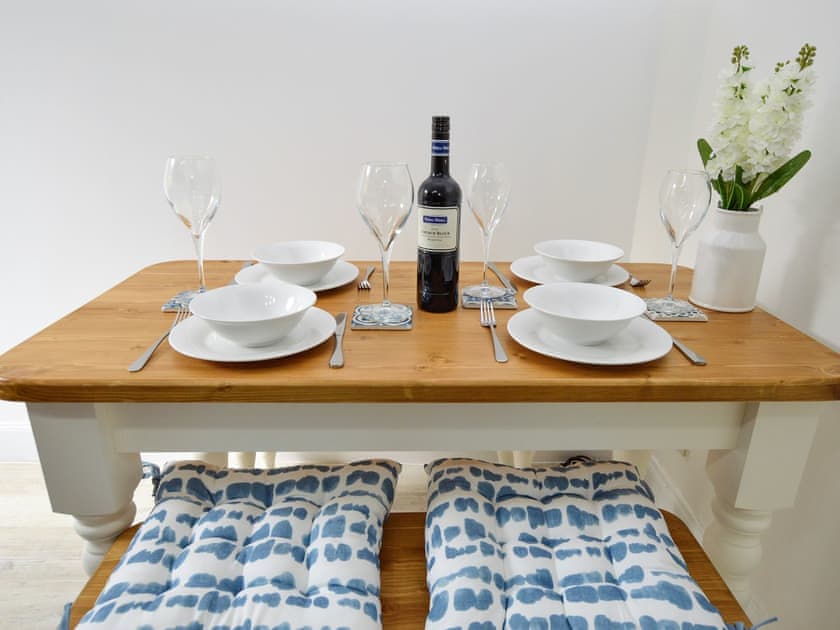 Dining Area | Findhorn Upper Apartment, Kames