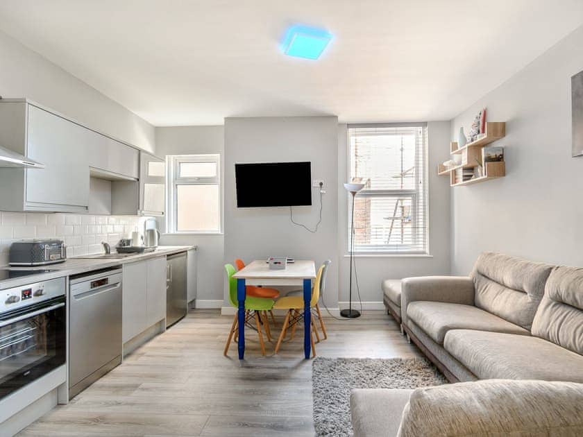 Open plan living space | Apartment 5 - Windsor Apartments, Bridlington