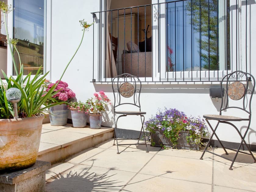 Patio | Withymead Cottage, Bishopsteignton, near Teignmouth 