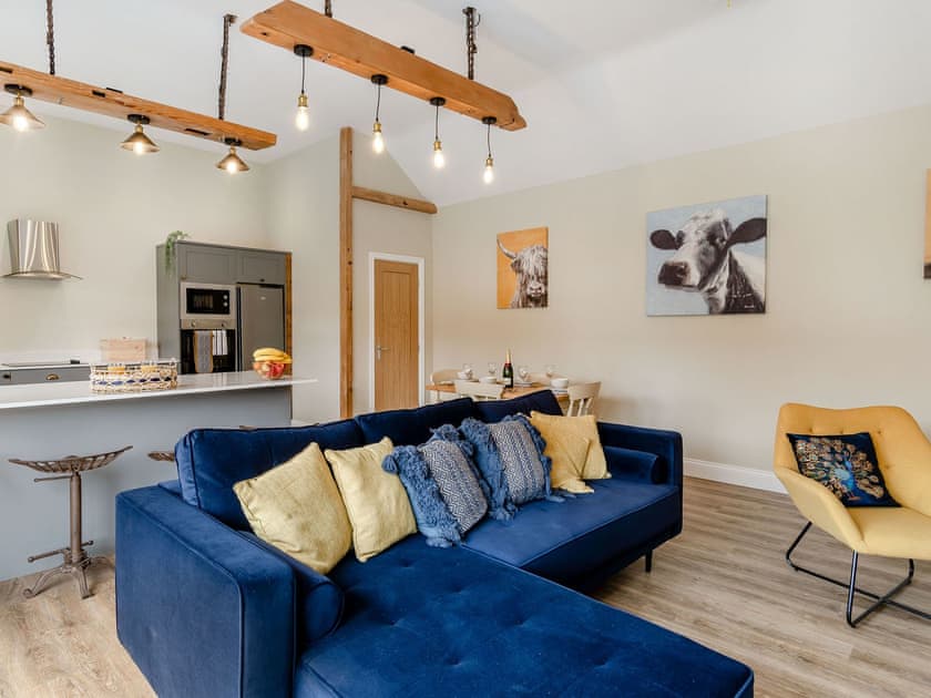 Open plan living space | Dip Tub Den - Brian’s Barns, Skerne, near Driffield