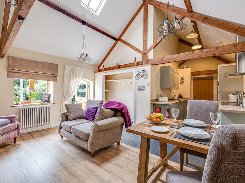 Open plan living space | The Parlour - Springfield Barns, Myddle, near Shrewsbury