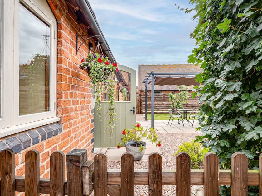Outdoor area | The Parlour - Springfield Barns, Myddle, near Shrewsbury