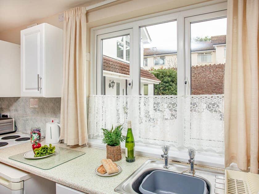 Kitchen area | Apartment Three - Broadshade Holiday Apartments, Paignton