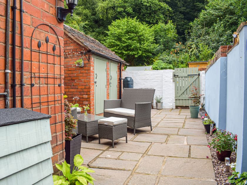 Outdoor area | Millie’s Cottage, Coalbrookdale