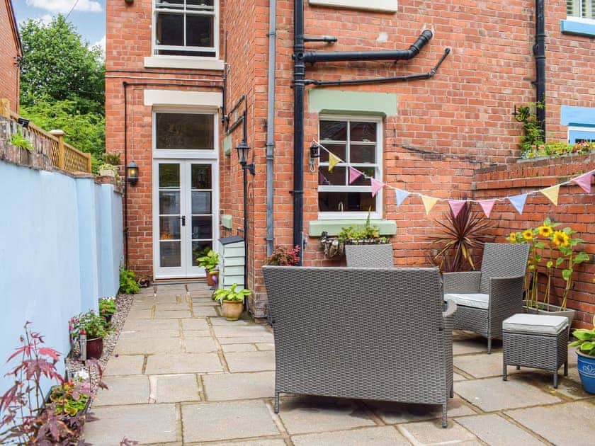 Outdoor area | Millie’s Cottage, Coalbrookdale