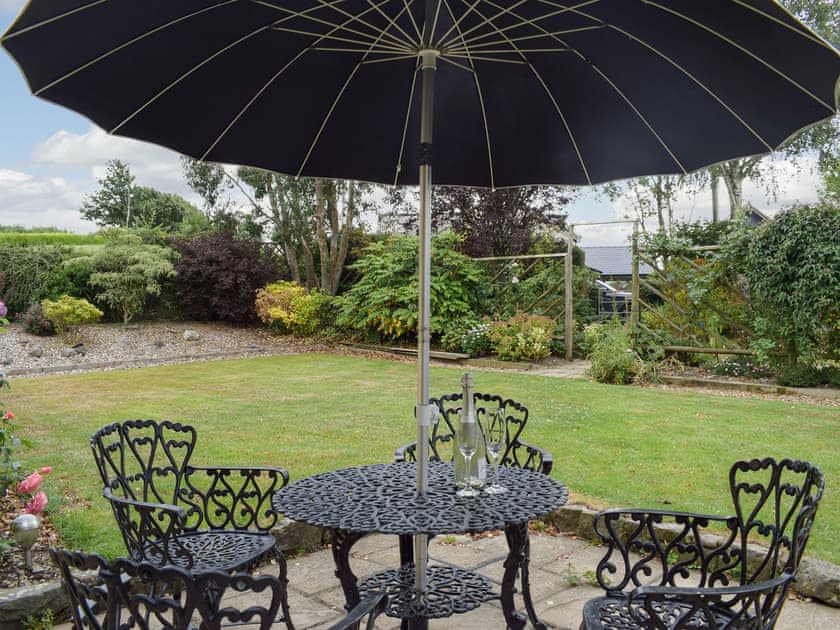 Outdoor area | Ysgubor Hir, Trefeglwys, near Llanidloes
