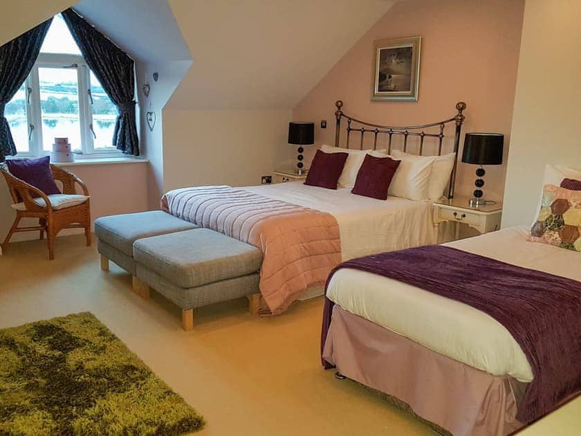 Family bedroom | Bodrydd - Bodrydd, Rhoshirwaun, near Pwllheli