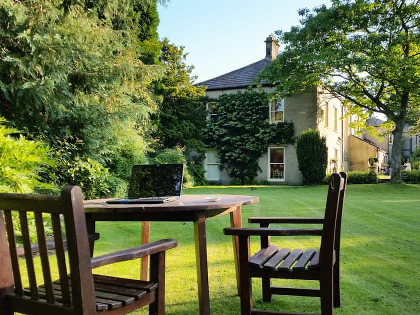 The gardens at the grange | Carriage House - The Grange, West Burton, near Leyburn