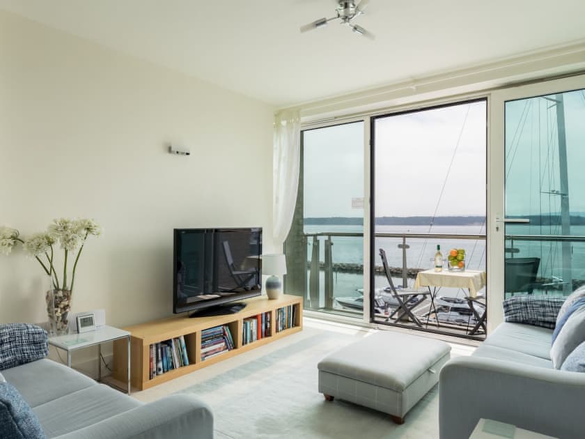 Living area | Perfect Harbour Views, Poole