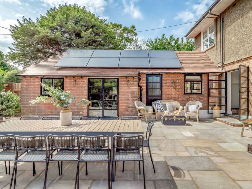 Patio | High View House, Mundesley