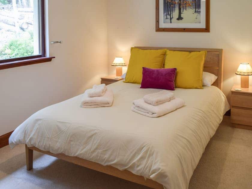 Double bedroom | Tamarchan Lodge, Ballachulish