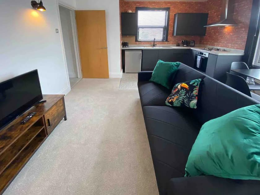 Living area | Harbour Loft Apartment, Emsworth, near Havant