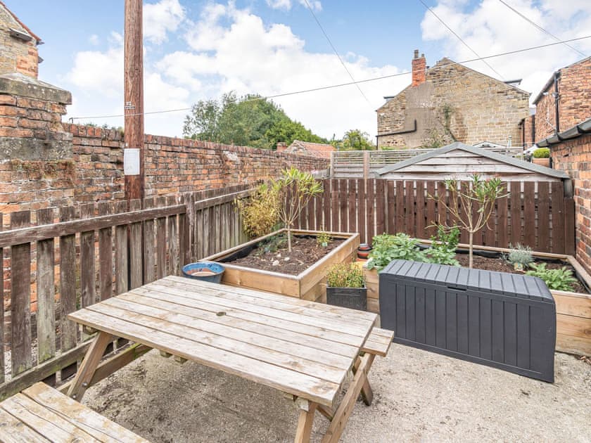Patio | Little Jack’s Cottage, Scalby Village, near Scarborough