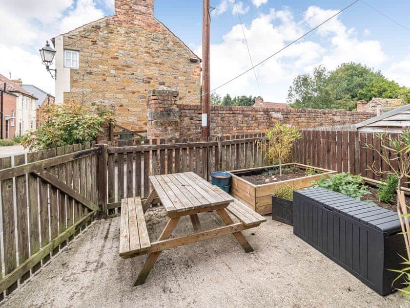 Patio | Little Jack’s Cottage, Scalby Village, near Scarborough