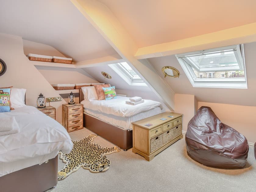 Twin bedroom | The Merry Gull, Whitby