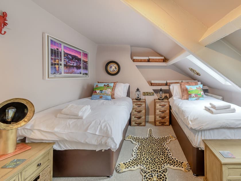 Twin bedroom | The Merry Gull, Whitby