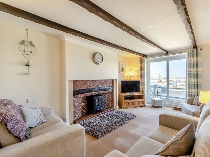 Living room | Quay Cottage, Seahouses, near Alnwick