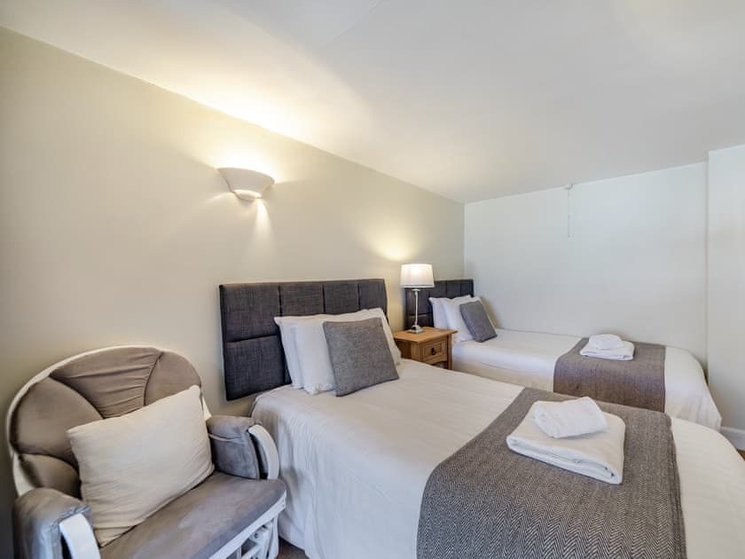 Twin bedroom | Quay Cottage, Seahouses, near Alnwick