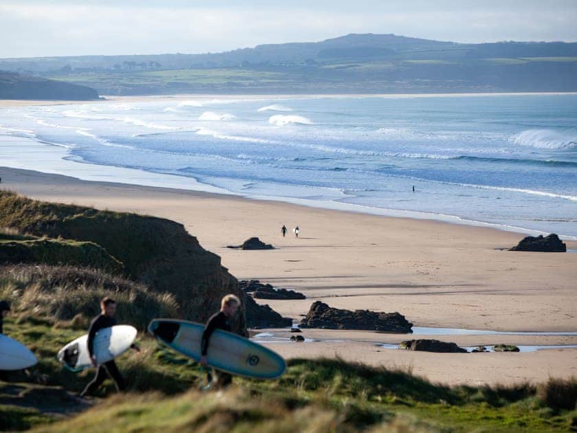 Gwithian Beach within 15 minutes drive  | The Chalet, Portreath