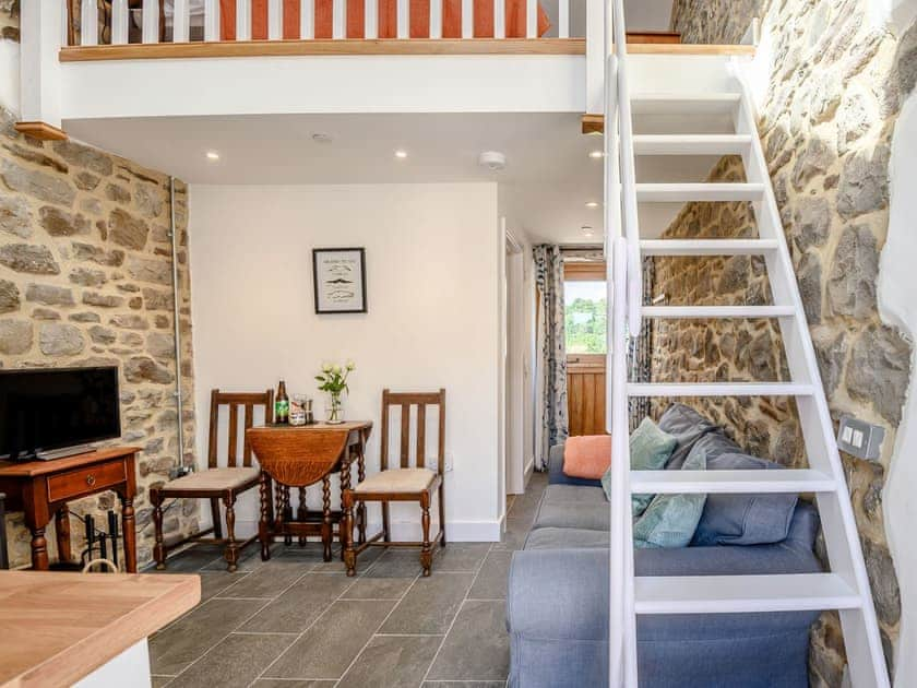 Open plan living space | The Hayloft - Hendy Farm, Raglan