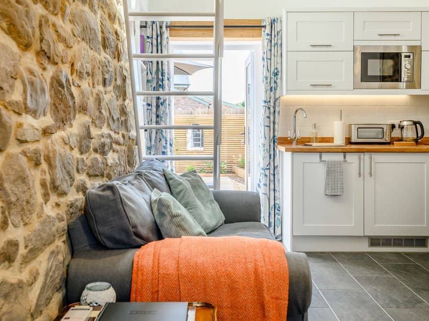 Open plan living space | The Hayloft - Hendy Farm, Raglan