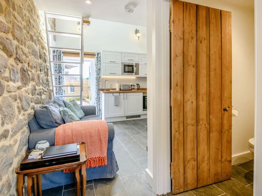 Open plan living space | The Hayloft - Hendy Farm, Raglan