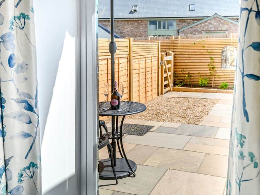 Outdoor area | The Hayloft - Hendy Farm, Raglan