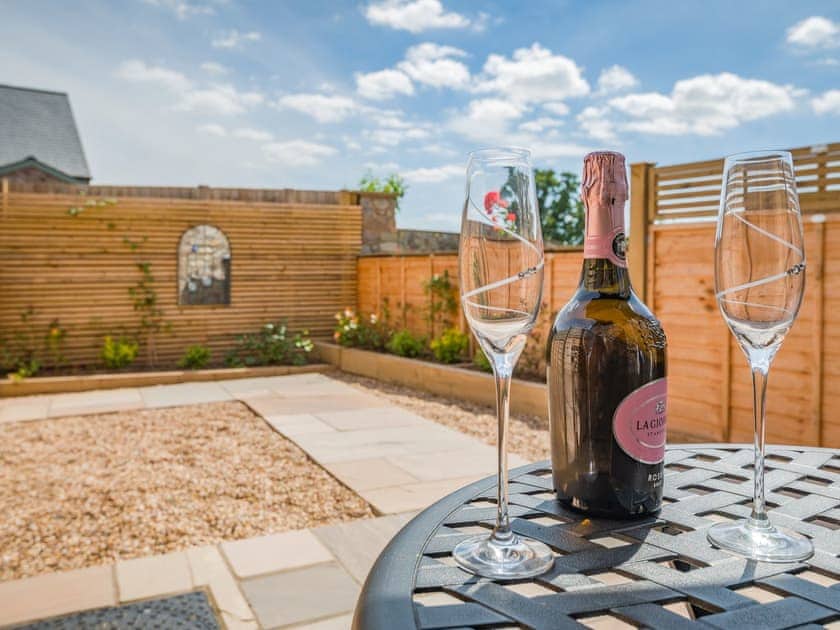 Patio | The Hayloft - Hendy Farm, Raglan