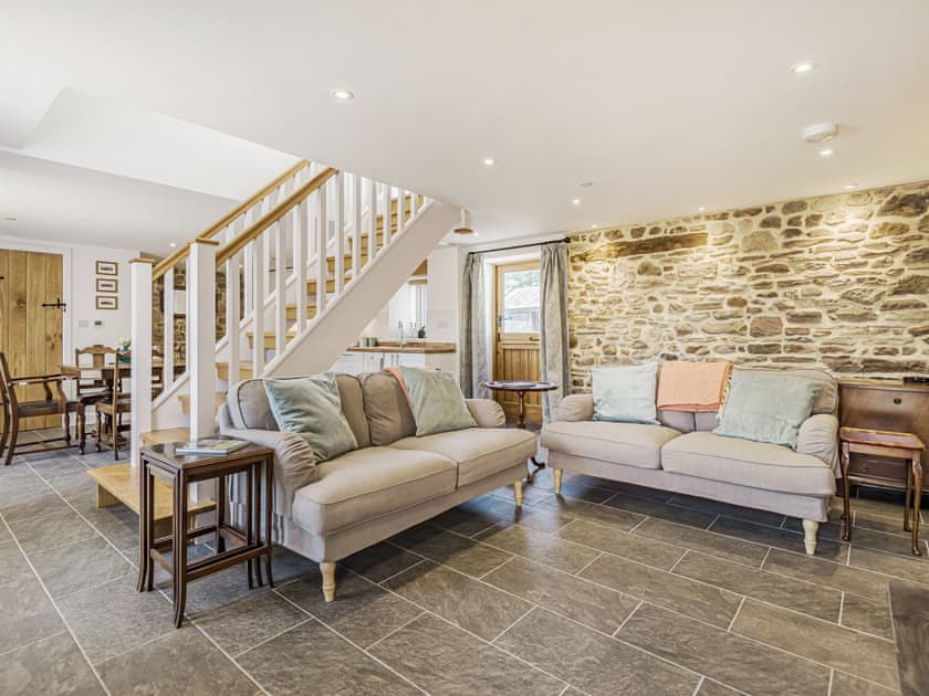 Open plan living space | The Stables - Hendy Farm, Raglan