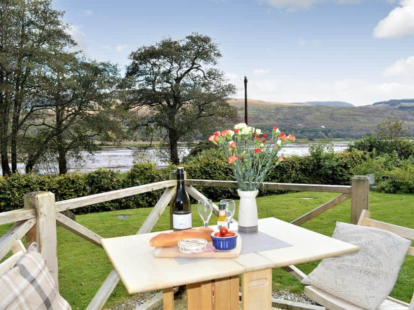 Outdoor area | Shelduck Cottage, Glendaruel, near Tignabruaich