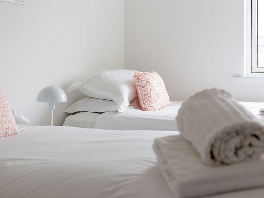 Twin bedroom | Beach Point, Poole