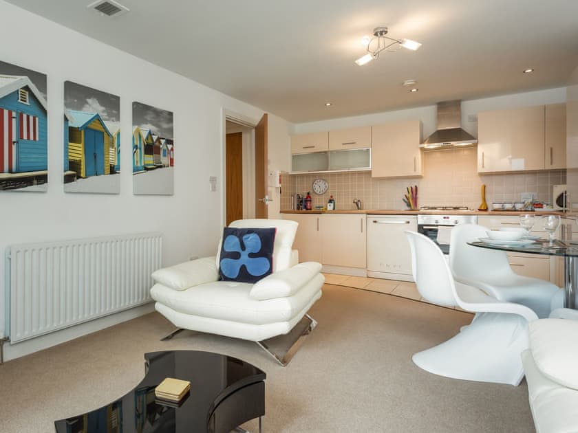 Open plan living space | Galician Shore, Poole