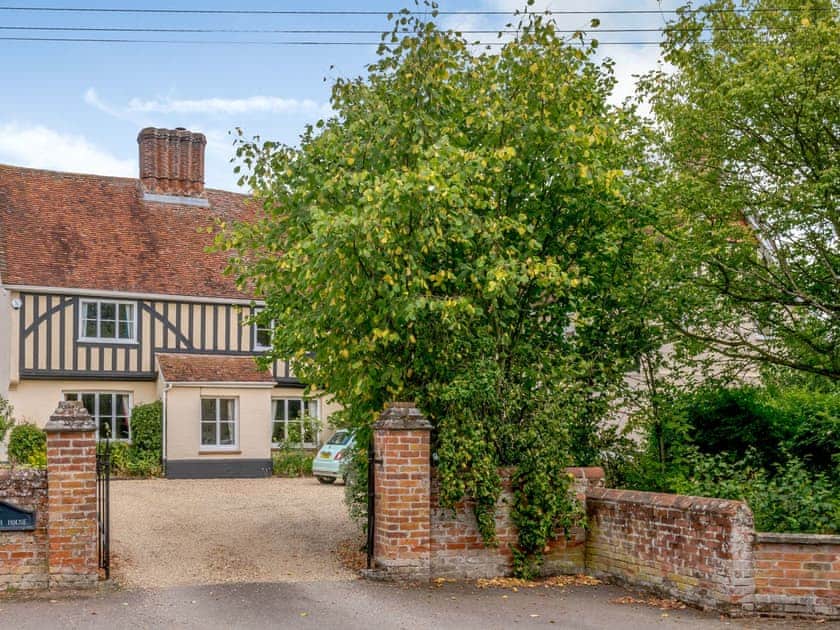 Main entrance and parking area | Coach House - Yaxley Manor Cottages, Yaxley near Eye