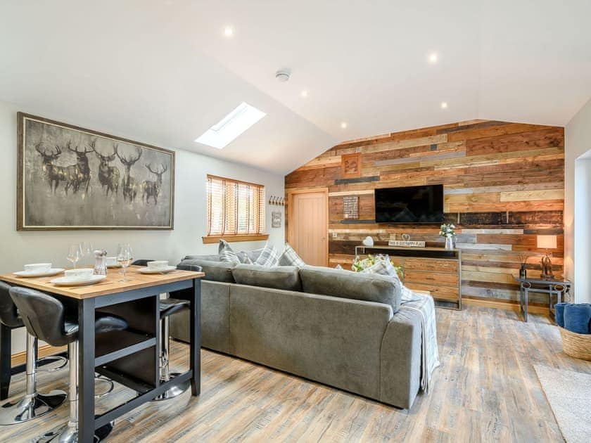 Living area | Appletree Lodge, Ayr