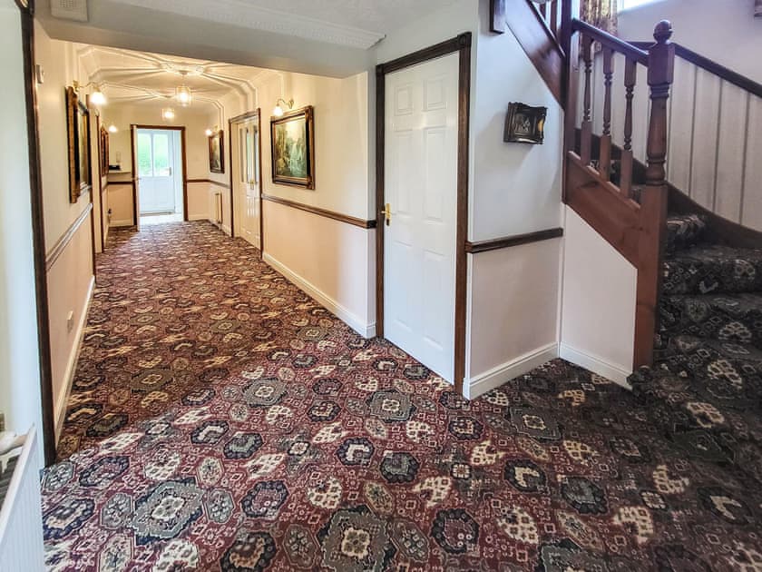 Entrance hall and staircase | Brompton Lodge, Potter Brompton, Scarborough