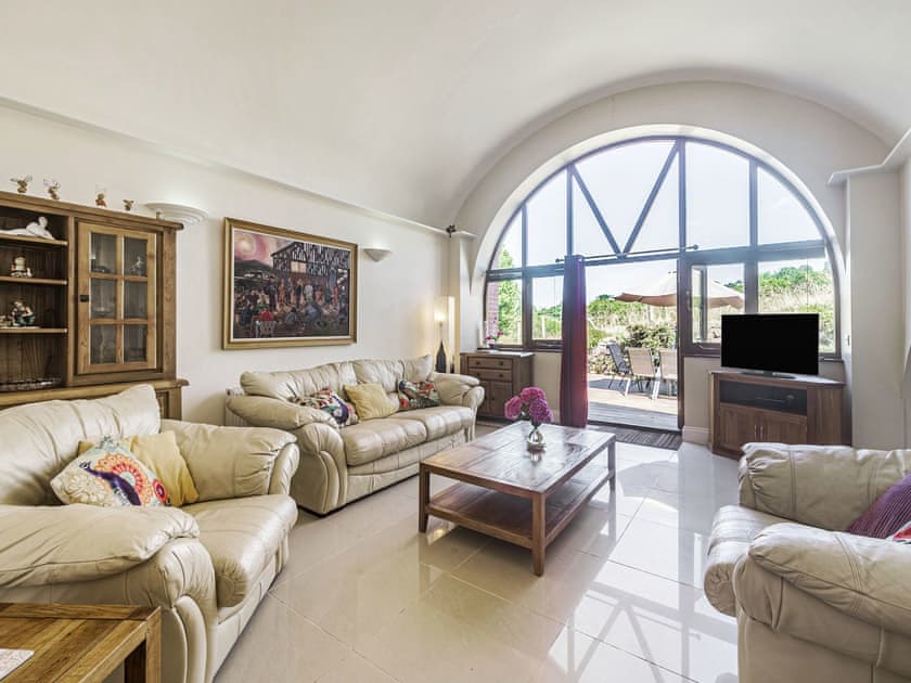 Living room | New Barn Reservoir, Shaldon, near Teignmouth