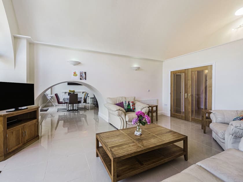 Living room | New Barn Reservoir, Shaldon, near Teignmouth