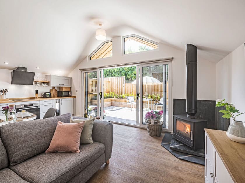 Open plan living space | Olchard Lodge, Newton Abbot
