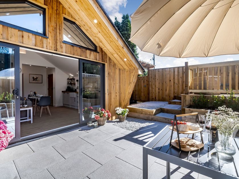 Outdoor area | Olchard Lodge, Newton Abbot