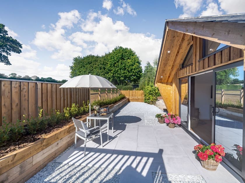 Outdoor area | Olchard Lodge, Newton Abbot
