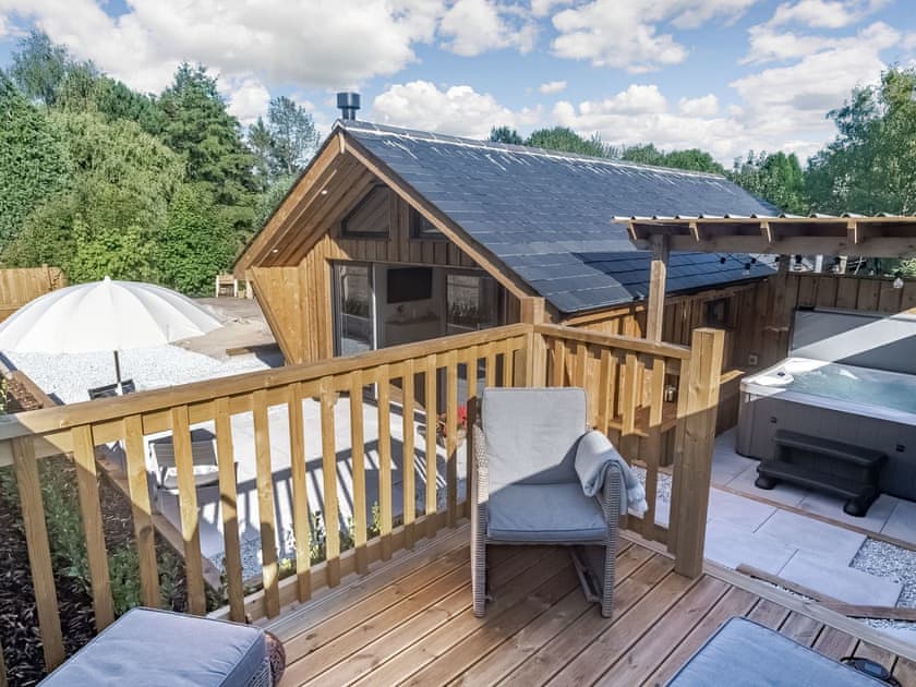 Terrace | Olchard Lodge, Newton Abbot