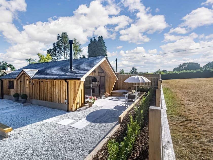 Outdoor area | Olchard Lodge, Newton Abbot