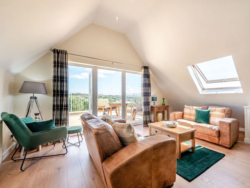 Living room | Penceunant - Brynllin Holiday Cottages, Bwlch-Llan, near Aberaeron