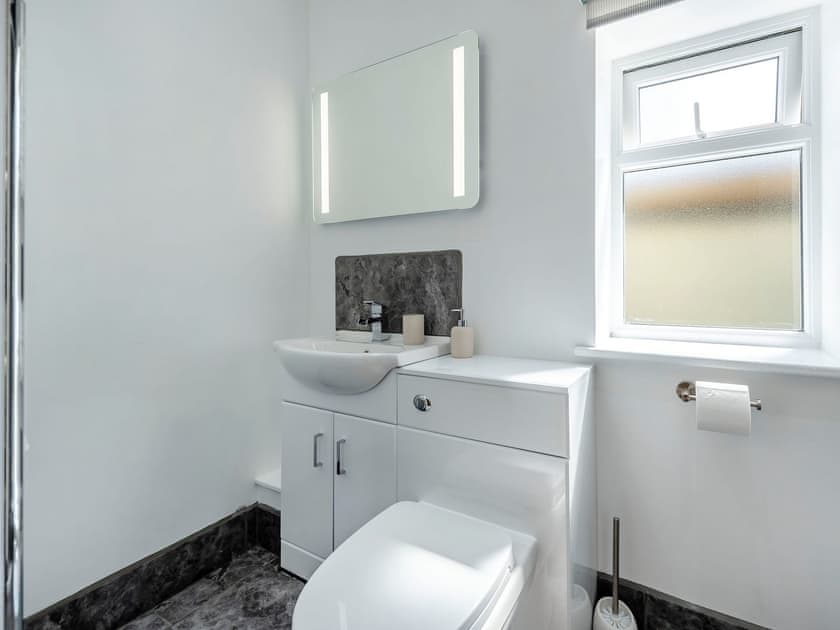 En-suite | Penceunant - Brynllin Holiday Cottages, Bwlch-Llan, near Aberaeron
